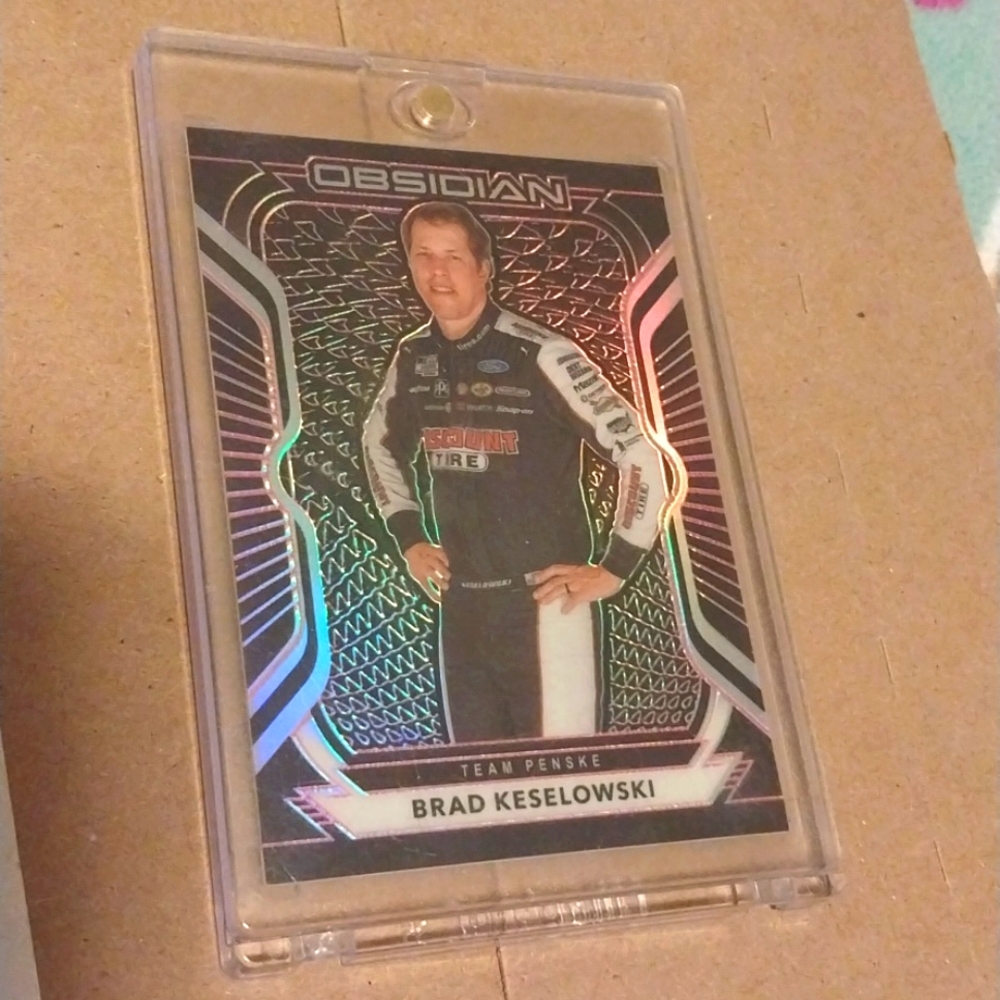2021 Obsidian Brad Keselowski SSP NASCAR Refractor Prizm Only 25 Made